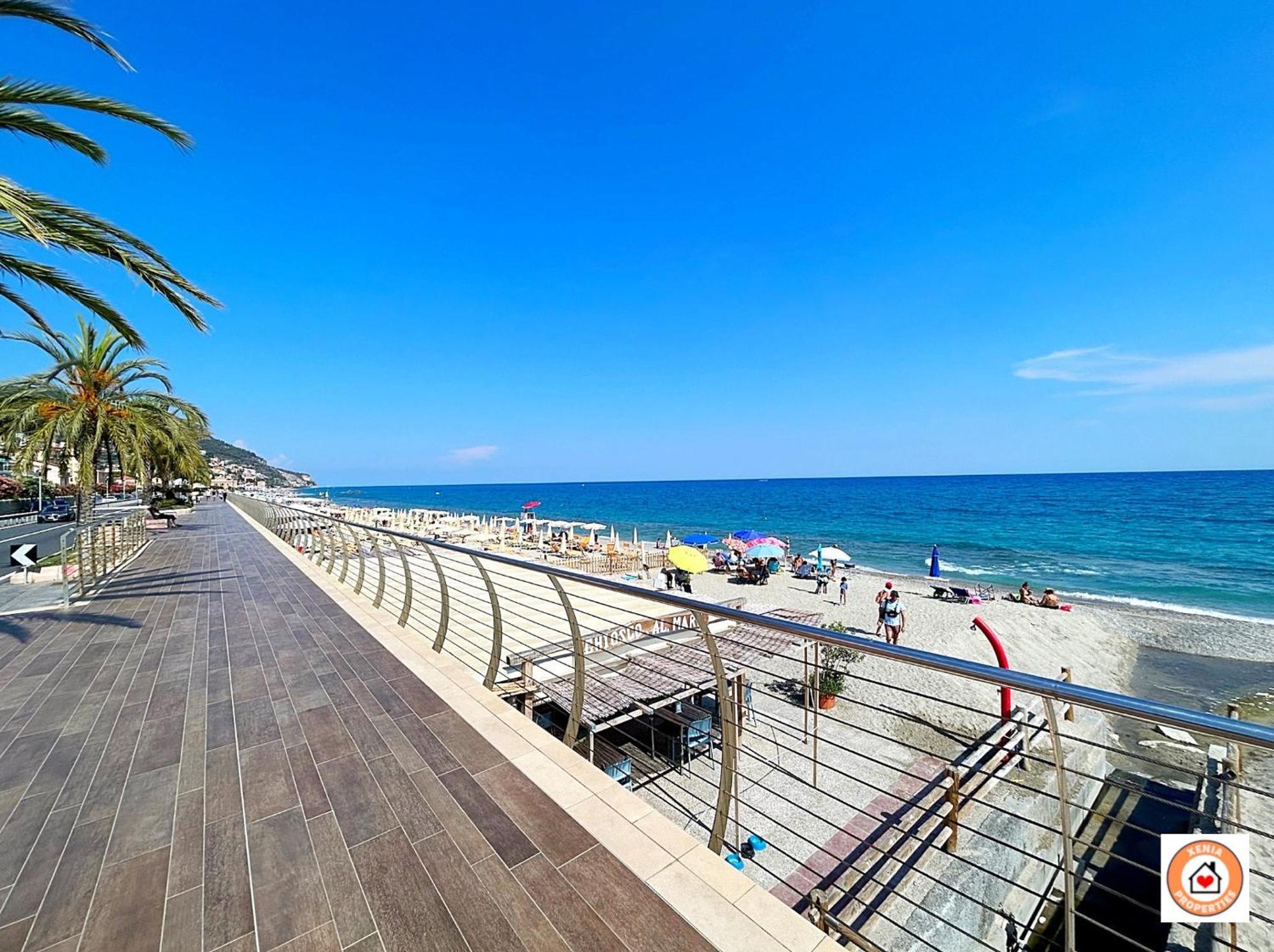 Apartmán Gioiello Marino - Mare, 2 Minuti A Piedi Pietra Ligure Exteriér fotografie